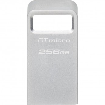 Флеш-накопитель KINGSTON 256GB DataTraveler Micro 200MB/s Metal USB 3.2 Gen 1 Флеш-накопитель KINGSTON 256GB DataTraveler Micro 200MB/s Metal USB 3.2 Gen 1