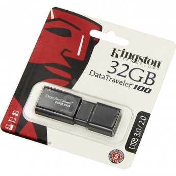 Флешка KINGSTON 32GB Pen Drives USB DT100-32GB Флешка KINGSTON 32GB Pen Drives USB DT100-32GB
