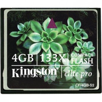 Карта памяти KINGSTON 4GB CF-4GB-S2 Карта памяти KINGSTON 4GB CF-4GB-S2