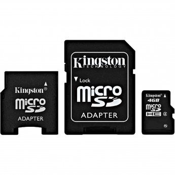 Карта памяти KINGSTON 4GB Class 4 SDHC SDC4-4GB-2ADP Карта памяти KINGSTON 4GB Class 4 SDHC SDC4-4GB-2ADP