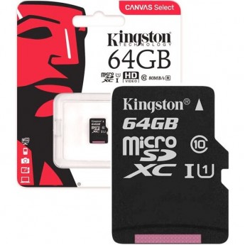 Карта памяти KINGSTON 64GB SDCS2/64GB Карта памяти KINGSTON 64GB SDCS2/64GB
