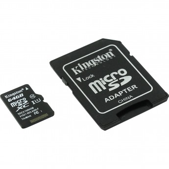 Карта памяти KINGSTON 64GB SDCX10-64GBSP Карта памяти KINGSTON 64GB SDCX10-64GBSP