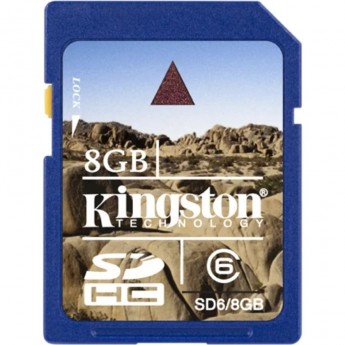 Карта памяти KINGSTON 8GB Class 6 SD6G2-8GB Карта памяти KINGSTON 8GB Class 6 SD6G2-8GB