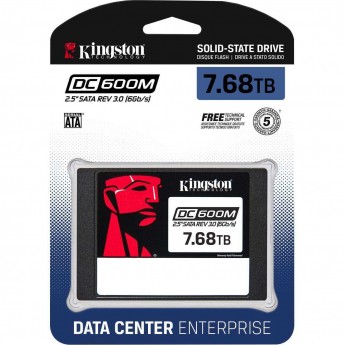 Накопитель SSD 7.68Tb KINGSTON DC600M (SEDC600M/7680G) Накопитель SSD 7.68Tb KINGSTON DC600M (SEDC600M/7680G)