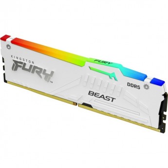 Оперативная память 16Gb DDR5 5200MHz KINGSTON FURY BEAST WHITE RGB (KF552C36BWEA-16) Оперативная память 16Gb DDR5 5200MHz KINGSTON FURY BEAST WHITE RGB (KF552C36BWEA-16)