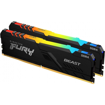 Оперативная память 32Gb DDR4 3200MHz KINGSTON FURY BEAST RGB (KF432C16BB12AK2/32) (2x16Gb KIT) Оперативная память 32Gb DDR4 3200MHz KINGSTON FURY BEAST RGB (KF432C16BB12AK2/32) (2x16Gb KIT)