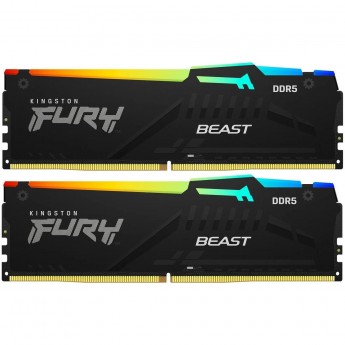 Оперативная память 32Gb DDR5 5200MHz KINGSTON FURY BEAST RGB (KF552C36BBEAK2-32) (2x16Gb KIT) Оперативная память 32Gb DDR5 5200MHz KINGSTON FURY BEAST RGB (KF552C36BBEAK2-32) (2x16Gb KIT)