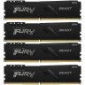 Оперативная память 64Gb DDR4 3200MHz KINGSTON FURY BEAST BLACK () (4x16Gb KIT) KF432C16BBK4/64