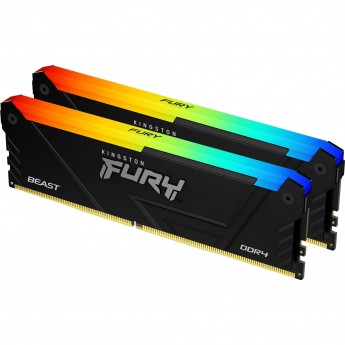 Оперативная память 64Gb DDR4 3600MHz KINGSTON FURY BEAST RGB (KF436C18BB2AK2/64) (2x32Gb KIT) Оперативная память 64Gb DDR4 3600MHz KINGSTON FURY BEAST RGB (KF436C18BB2AK2/64) (2x32Gb KIT)