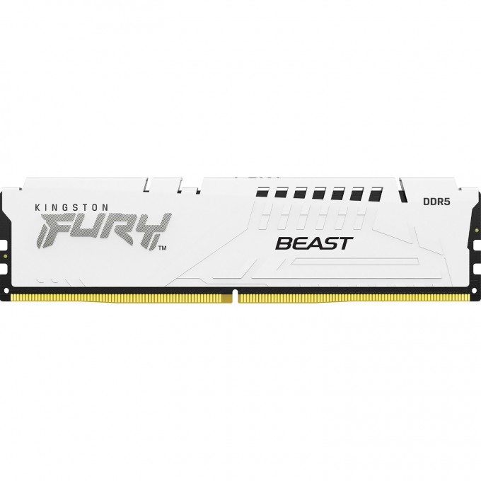 Оперативная память 64Gb DDR5 5600MHz KINGSTON FURY BEAST WHITE () (4x16Gb KIT) KF556C40BWK4-64