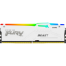 Память оперативная KINGSTON 16GB 5600MT/s DDR5 CL36 DIMM FURY Beast White RGB EXPO KF556C36BWEA-16