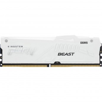 Память оперативная KINGSTON 32GB 6400MT/s DDR5 CL32 DIMM FURY Beast White RGB XMP Память оперативная KINGSTON 32GB 6400MT/s DDR5 CL32 DIMM FURY Beast White RGB XMP