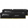 Память оперативная KINGSTON FURY BEAST BLACK 16GB 6000MT/s DDR5 CL36 DIMM (Kit of 2) KF560C36BBEK2-16
