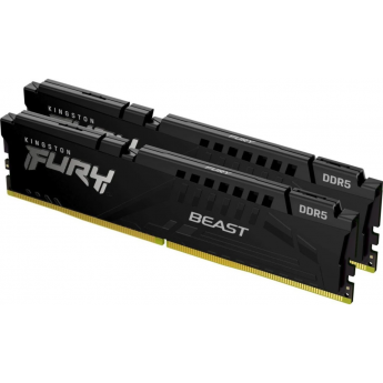 Память оперативная KINGSTON FURY BEAST BLACK 64GB 5600MT/s DDR5 CL36 DIMM (Kit of 2) Память оперативная KINGSTON FURY BEAST BLACK 64GB 5600MT/s DDR5 CL36 DIMM (Kit of 2)