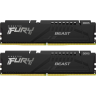 Память оперативная KINGSTON FURY BEAST BLACK EXPO 16GB 6000MT/s DDR5 CL30 DIMM (Kit of 2) KF560C30BBEK2-16