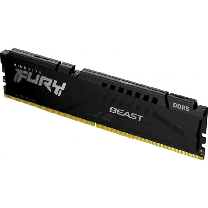 Память оперативная KINGSTON FURY BEAST Black XMP 16GB 6000MT/s DDR5 CL30 DIMM KF560C30BB-16