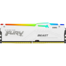 Память оперативная KINGSTON FURY BEAST WHITE RGB EXPO 32GB 5600MT/s DDR5 CL36 DIMM KF556C36BWEA-32