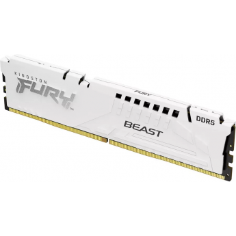 Память оперативная KINGSTON FURY BEAST WHITE XMP 16GB 5600MT/s DDR5 CL40 DIMM Память оперативная KINGSTON FURY BEAST WHITE XMP 16GB 5600MT/s DDR5 CL40 DIMM