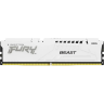Память оперативная KINGSTON FURY BEAST WHITE XMP 16GB 6800MT/s DDR5 CL34 DIMM KF568C34BW-16