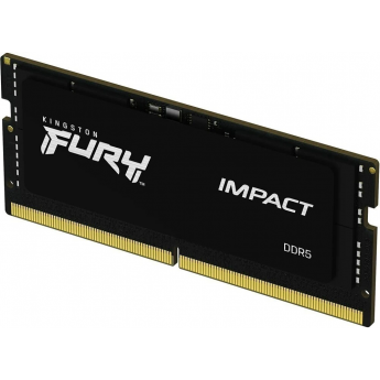 Память оперативная KINGSTON FURY IMPACT PNP 8GB 4800MT/s DDR5 CL38 SODIMM Память оперативная KINGSTON FURY IMPACT PNP 8GB 4800MT/s DDR5 CL38 SODIMM