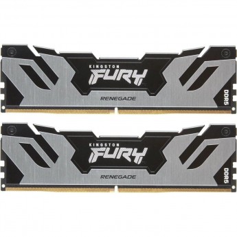 Память оперативная KINGSTON FURY RENEGADE SILVER XMP 32GB 6800MT/s DDR5 CL36 DIMM (Kit of 2) Память оперативная KINGSTON FURY RENEGADE SILVER XMP 32GB 6800MT/s DDR5 CL36 DIMM (Kit of 2)