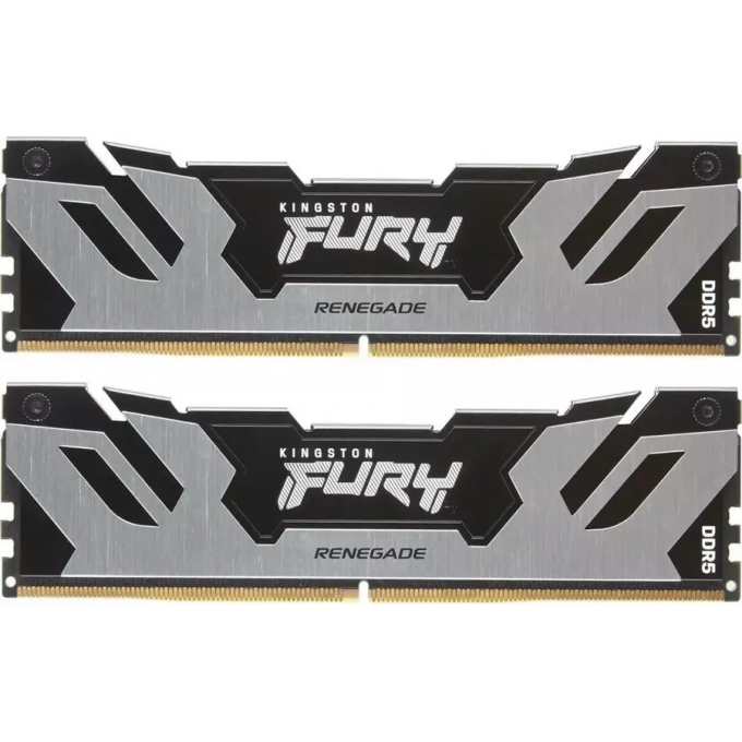 Память оперативная KINGSTON FURY RENEGADE SILVER XMP 48GB 7200MT/s DDR5 CL38 DIMM KF572C38RSK2-48